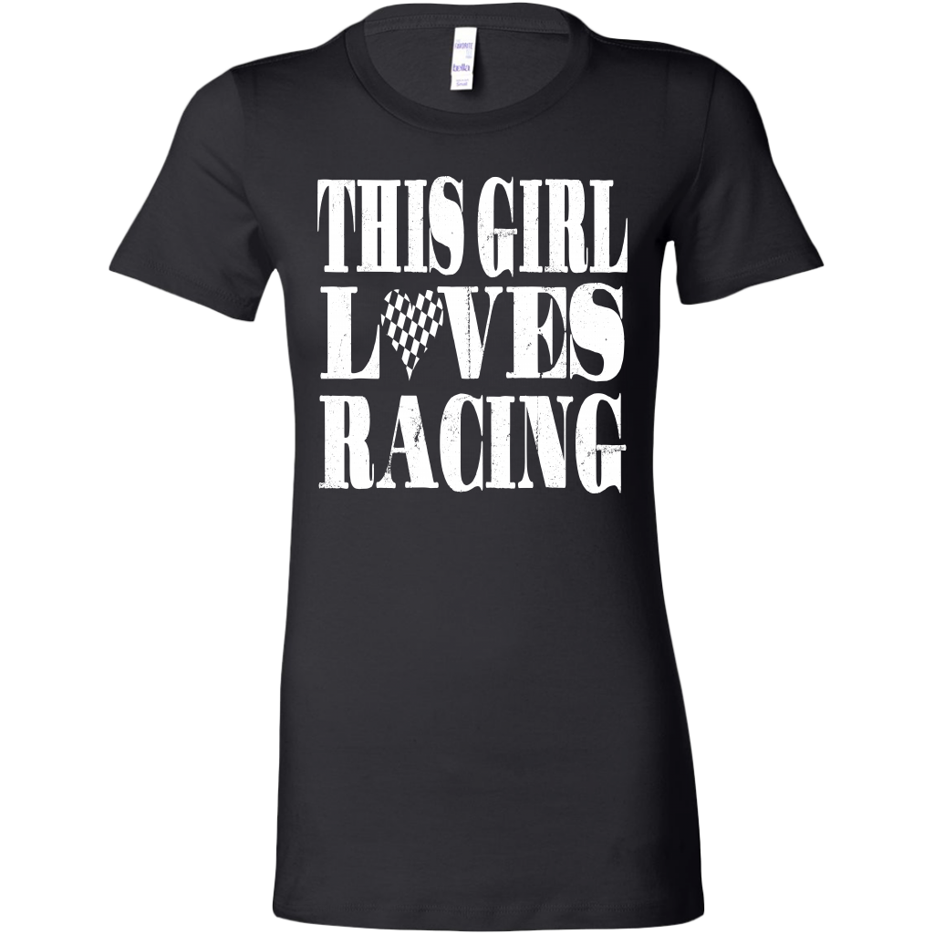 racing girl t-shirts