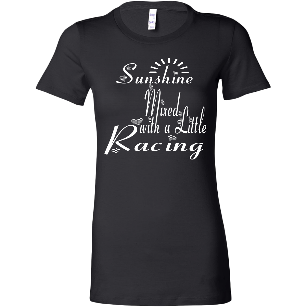 racing women's t-shirts