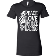 dirt track racing girl t-shirts