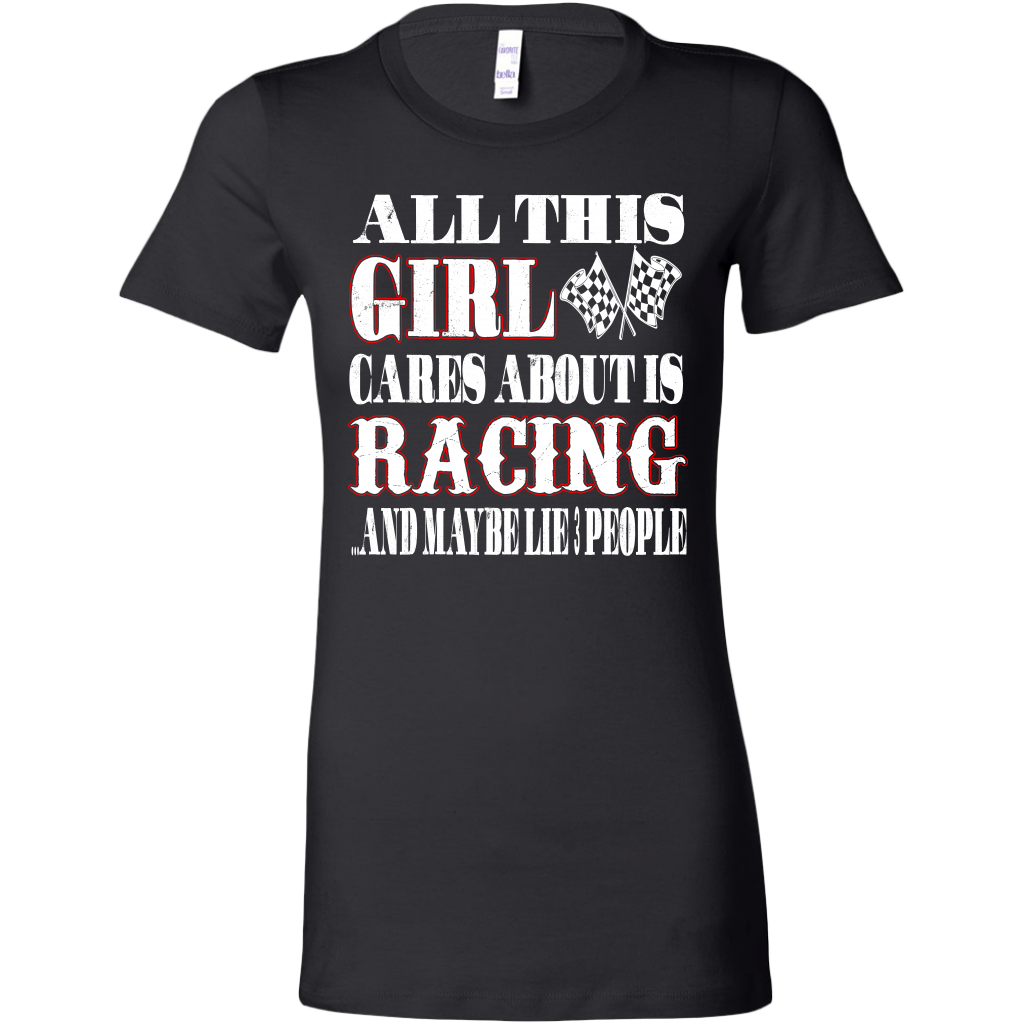 racing girl t-shirts