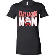 go kart racing mom t-shirts