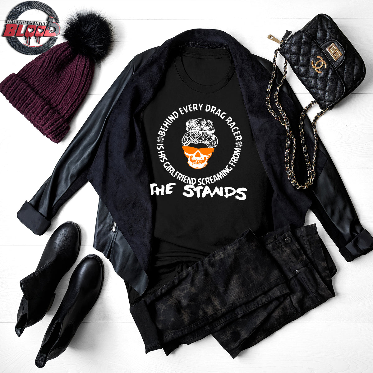 Drag Racing Girlfriend T-shirt