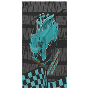 Demolition Derby Beach Towel