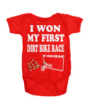 I Won My First Dirt Bike Race Onesies