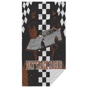 Dirt Track Racing Late Model Beach Towel