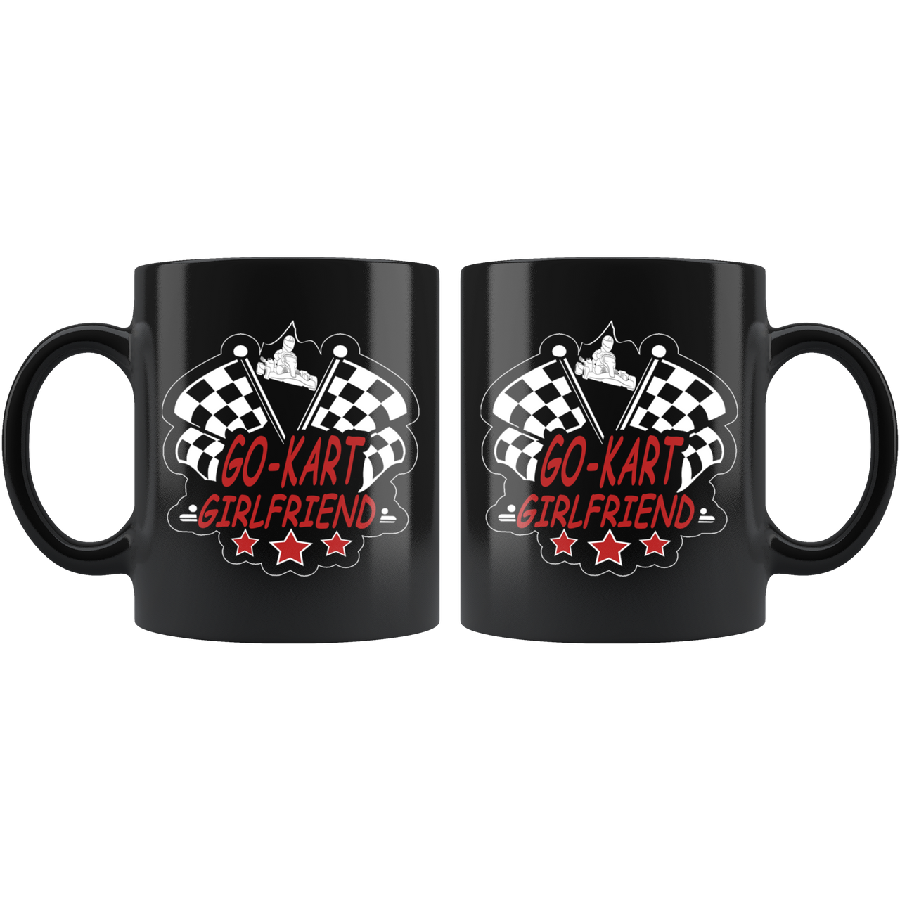 Go-Kart Girlfriend Mug