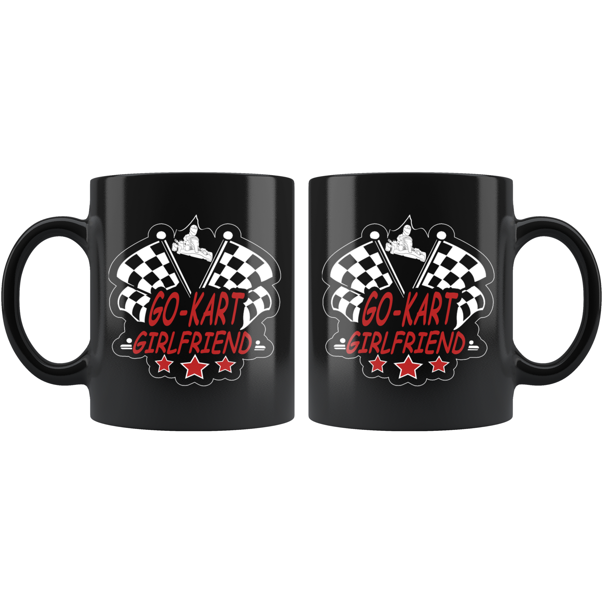 Go-Kart Girlfriend Mug