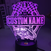 Custom Drag Racing Superstock 3D Led Lamp