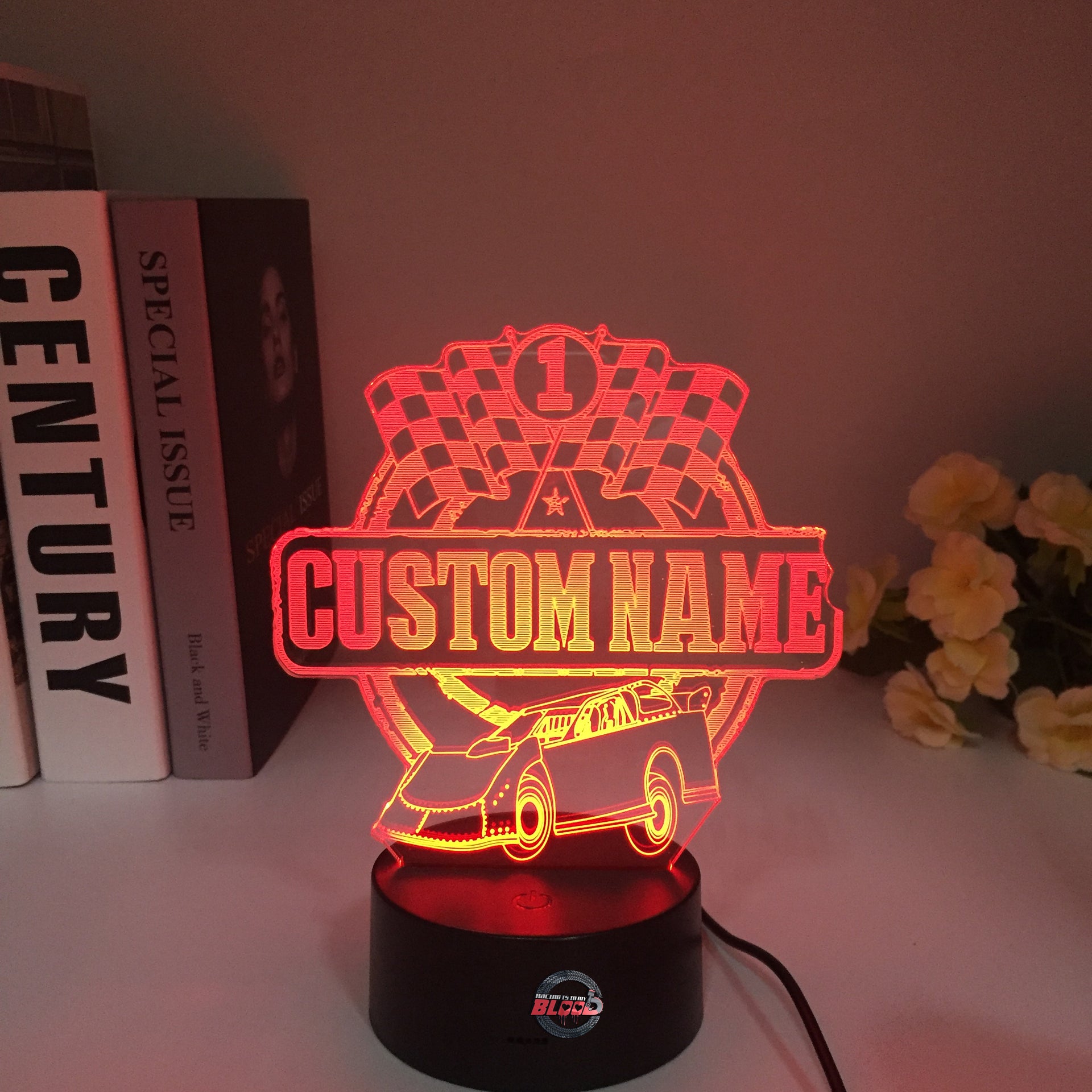 Custom Late Model 3D Led Lamp