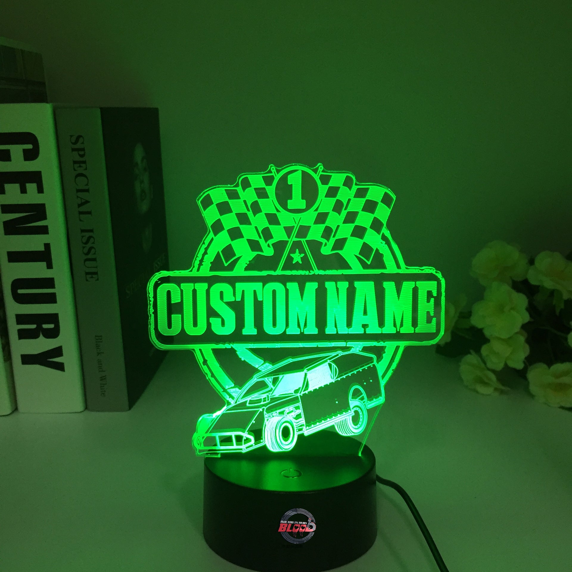Custom Dirt Modified 3D Led Lamp