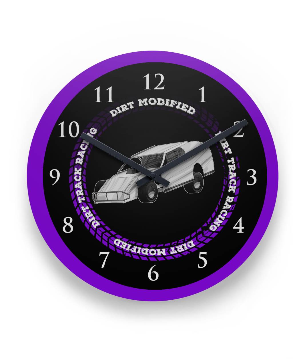 Dirt Modified Round Wall Clock