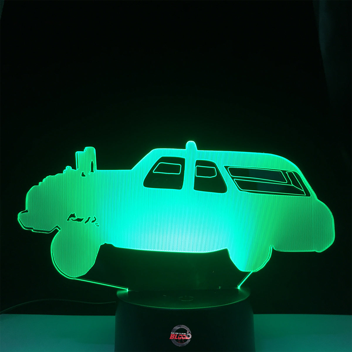 Demolition Derby Wagon Led Lamp