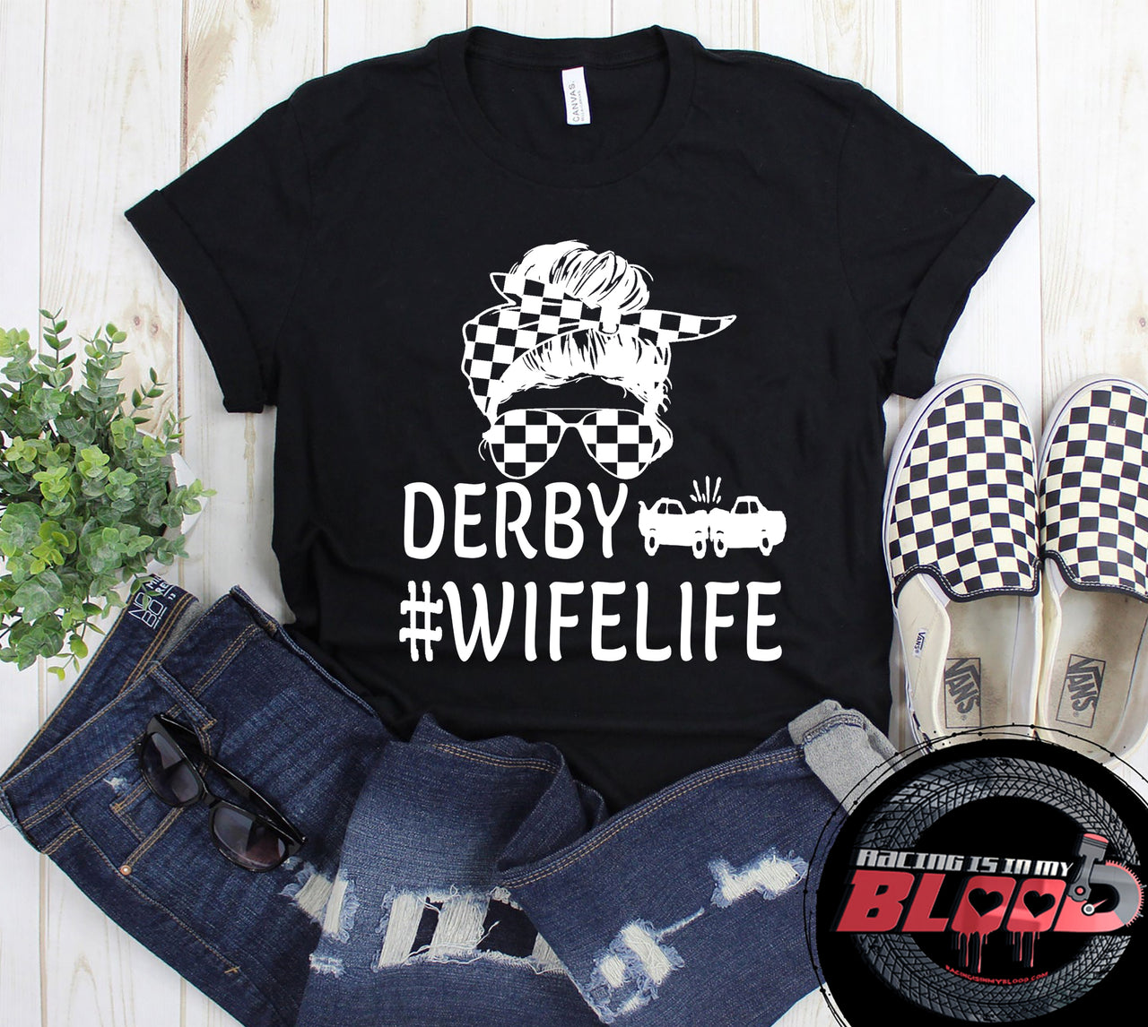 Demolition Derby Wife T-Shirt