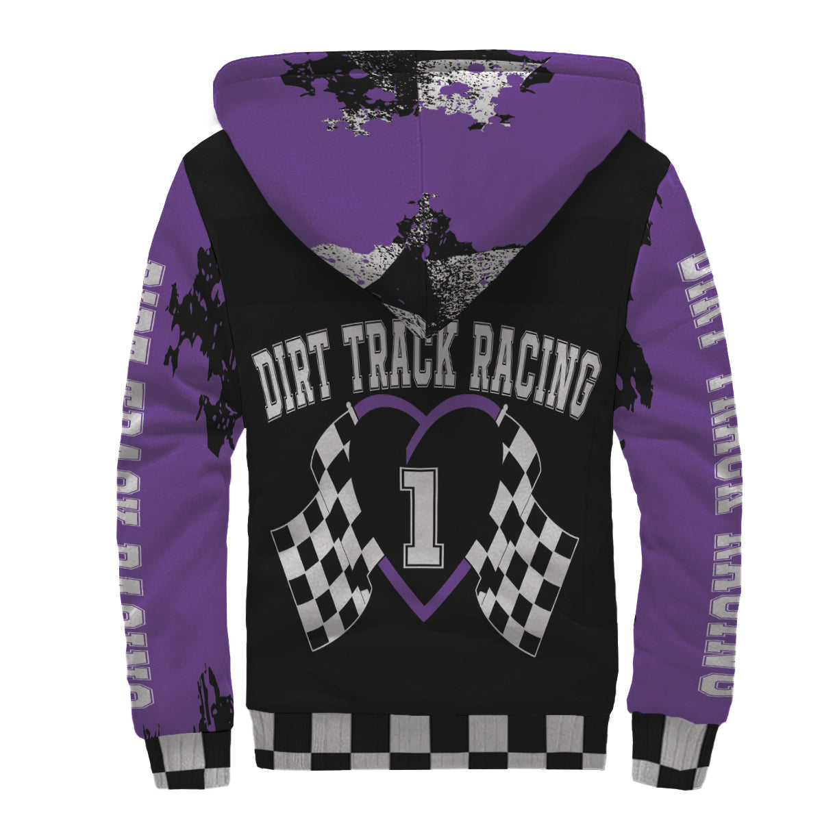 Dirt Track Racing Sherpa Jacket