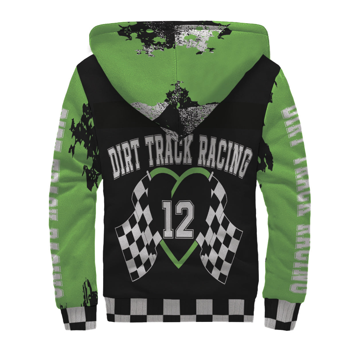 Dirt Track Racing Sherpa Jacket 