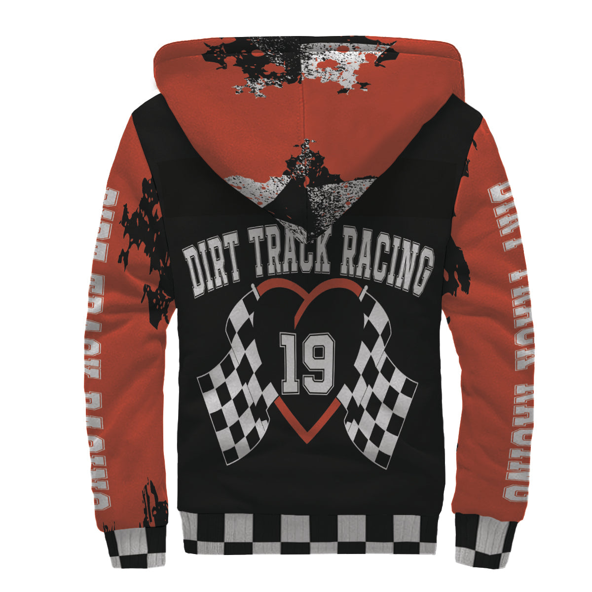 Dirt Track Racing Sherpa Jacket 