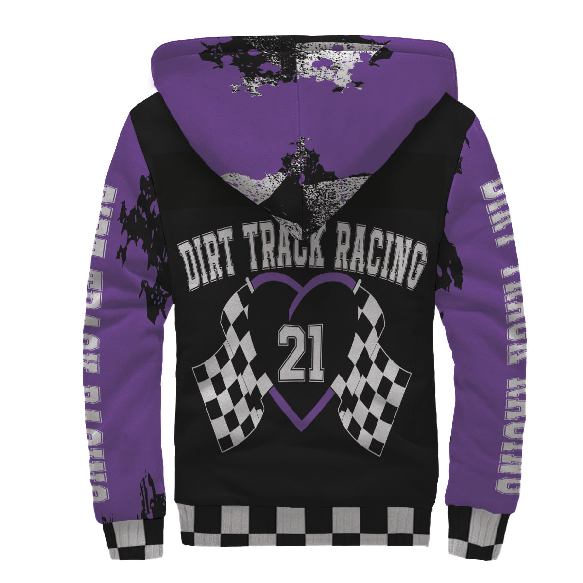 Dirt Track Racing Sherpa Jacket