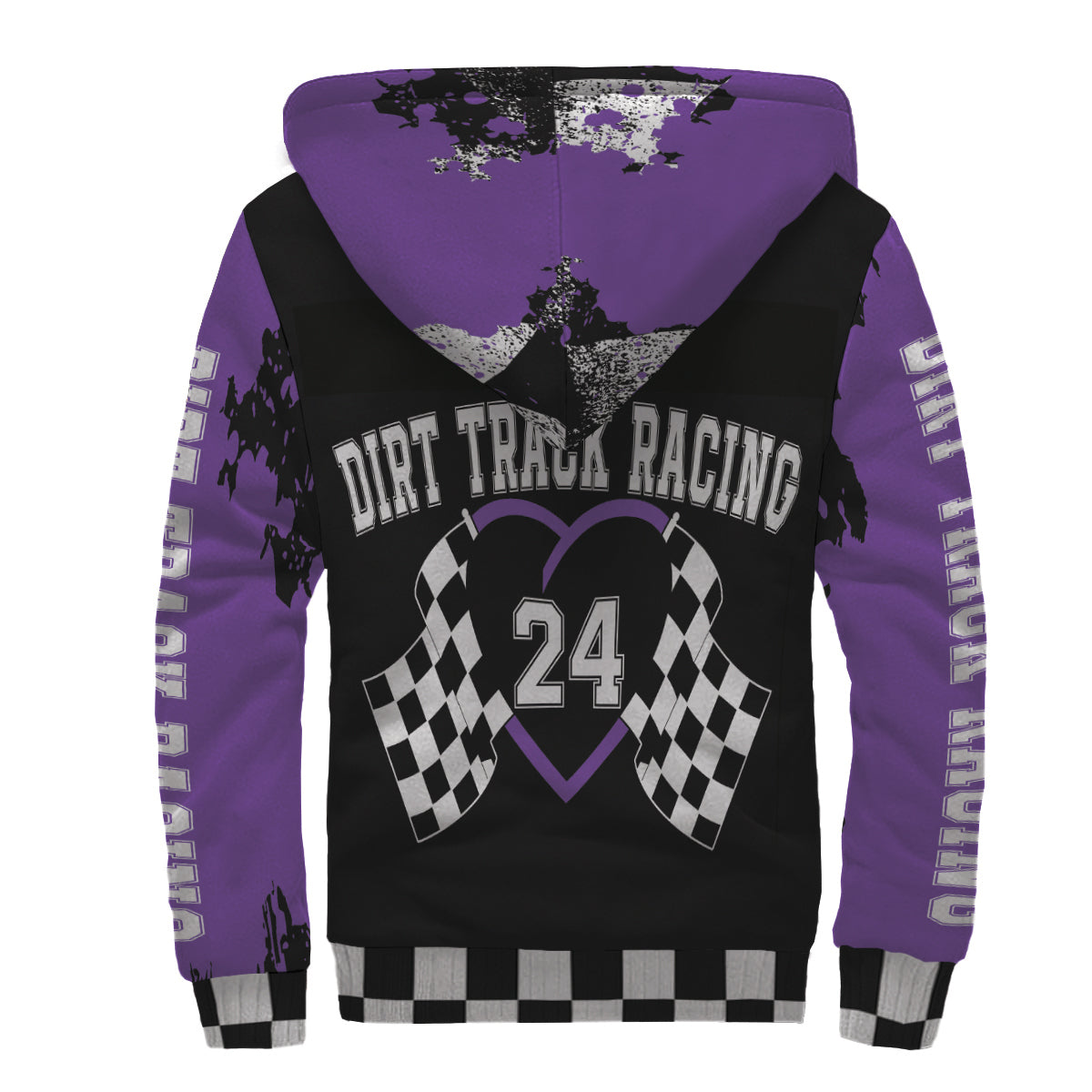 Dirt Track Racing Sherpa Jacket