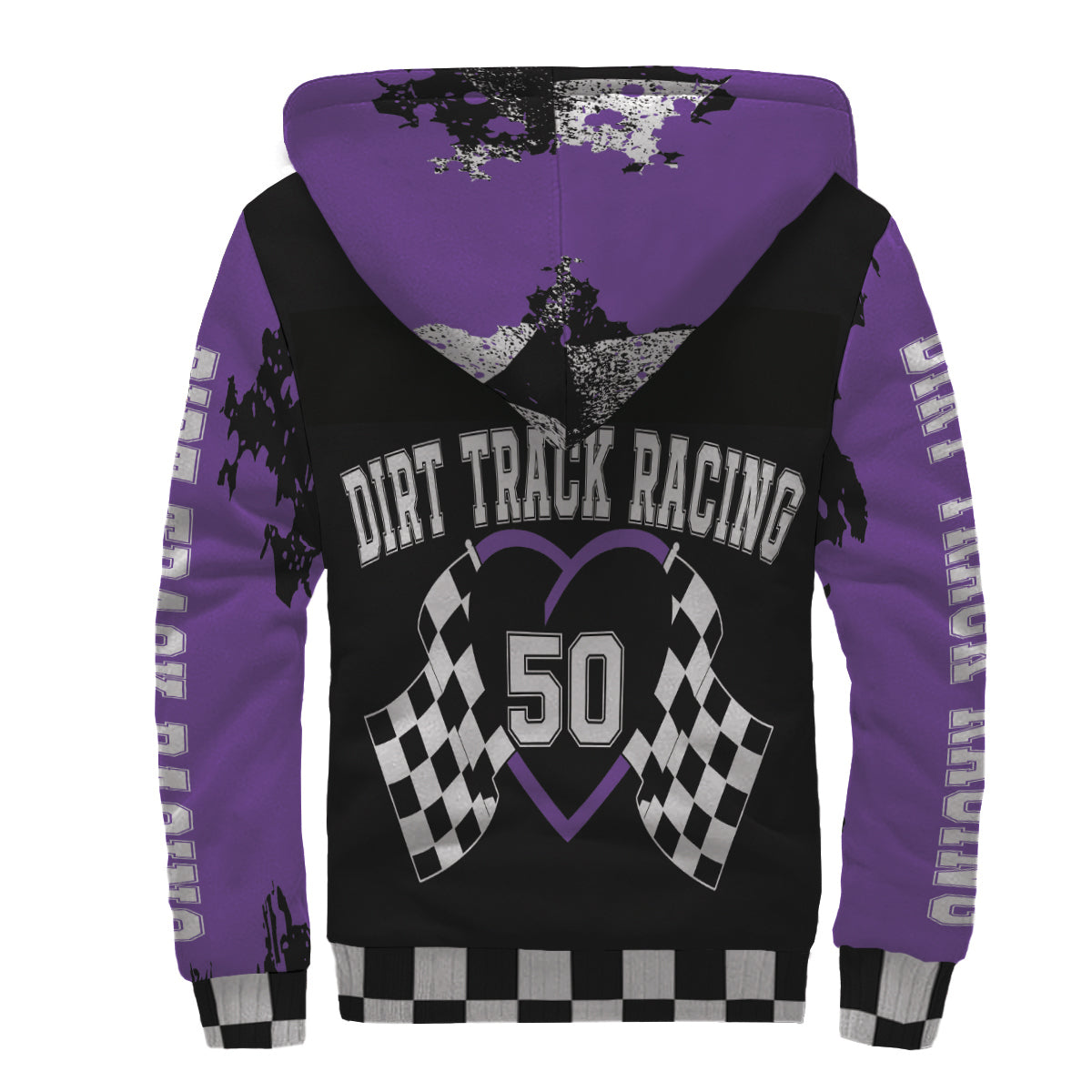 Dirt Track Racing Sherpa Jacket 