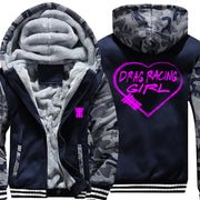 Drag Racing Girl Heart Jacket