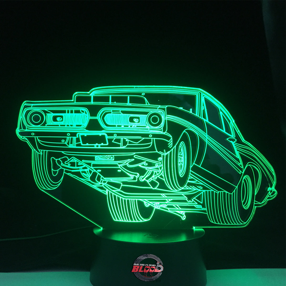 Drag Racing Super Stock Car 3D Led Lamp