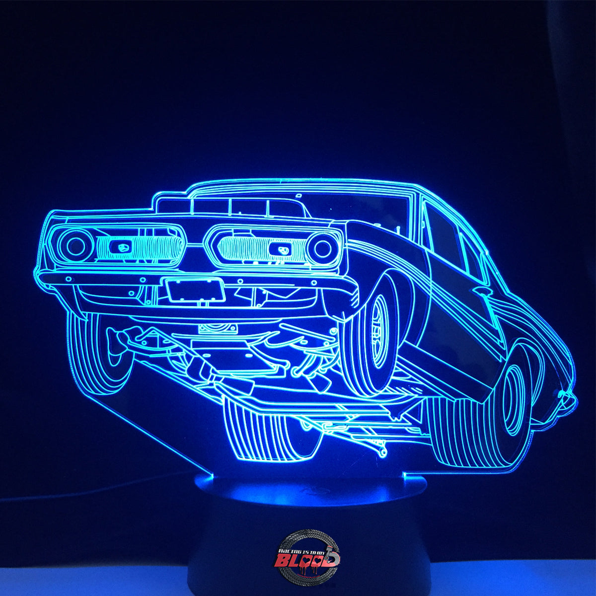 Drag Racing Super Stock Car 3D Led Lamp