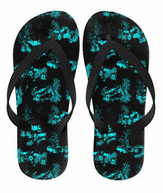 Demolition Derby Flip Flops