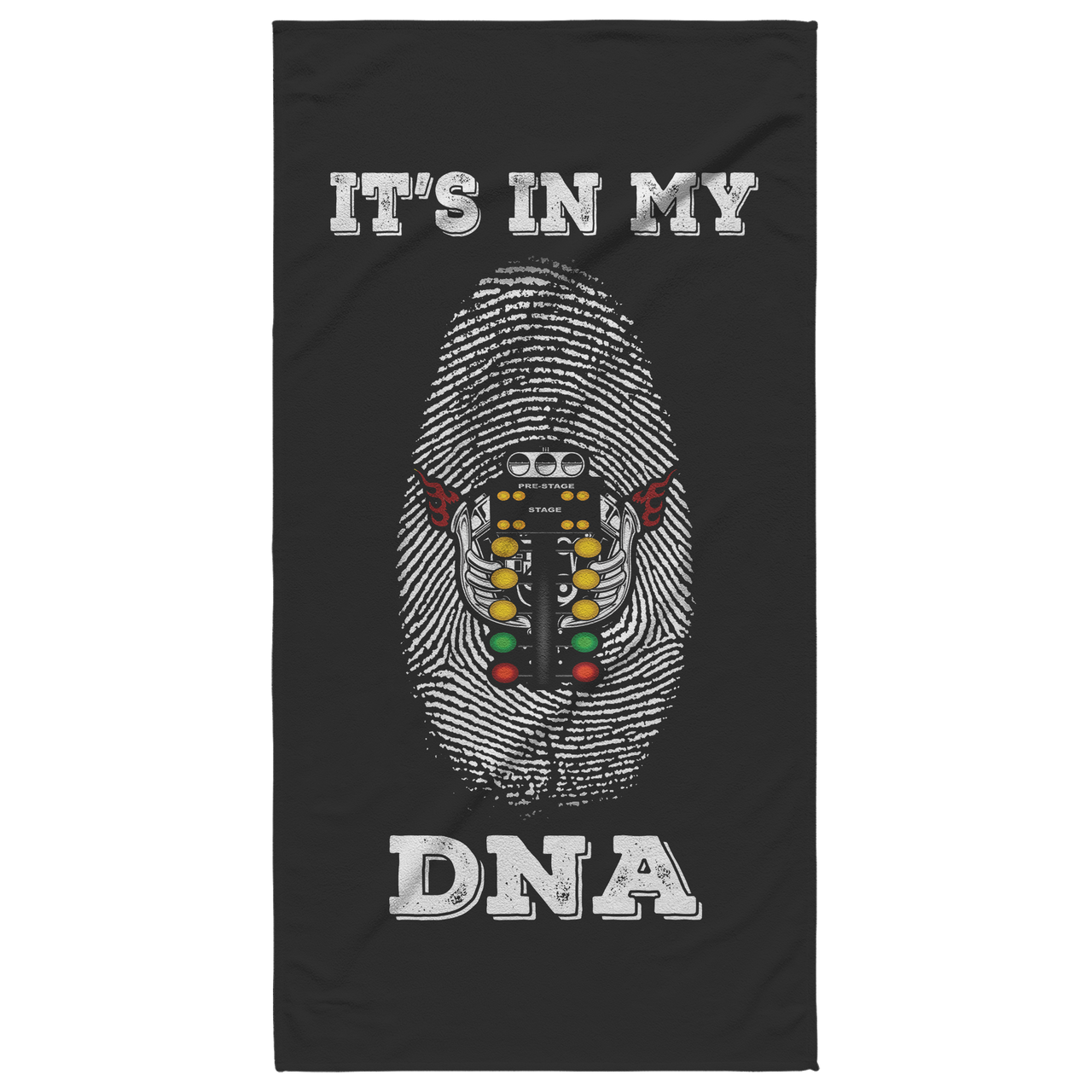 Drag Racing Beach Towel 