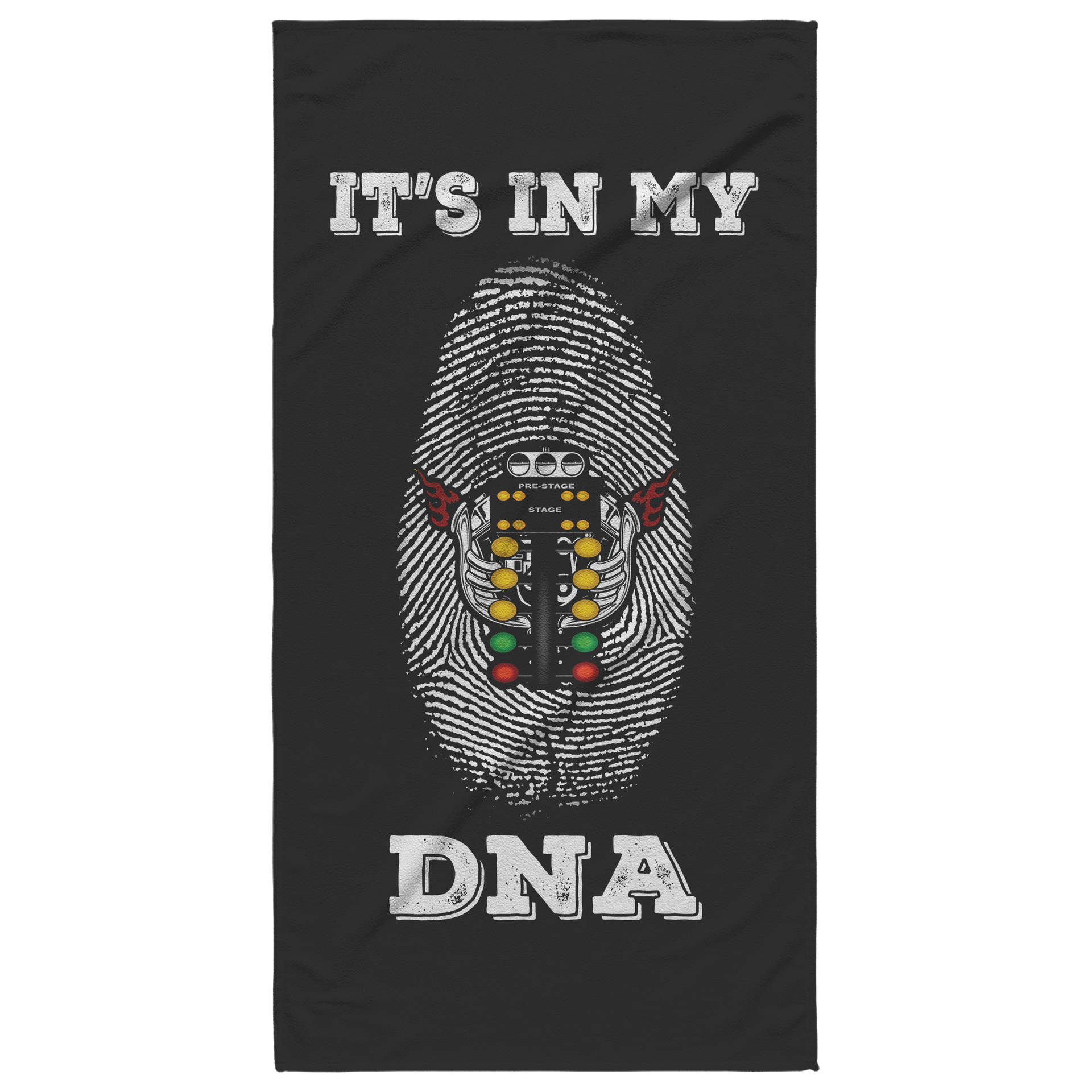 Drag Racing Beach Towel 