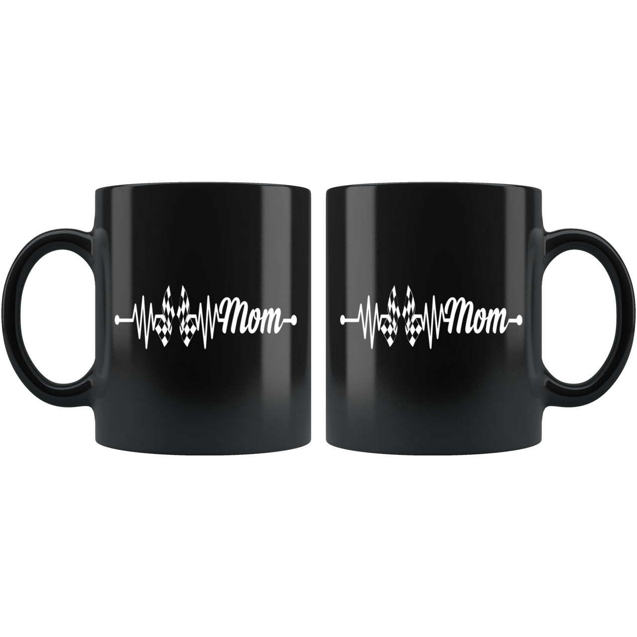 Racing Mom Heartbeat Mug!
