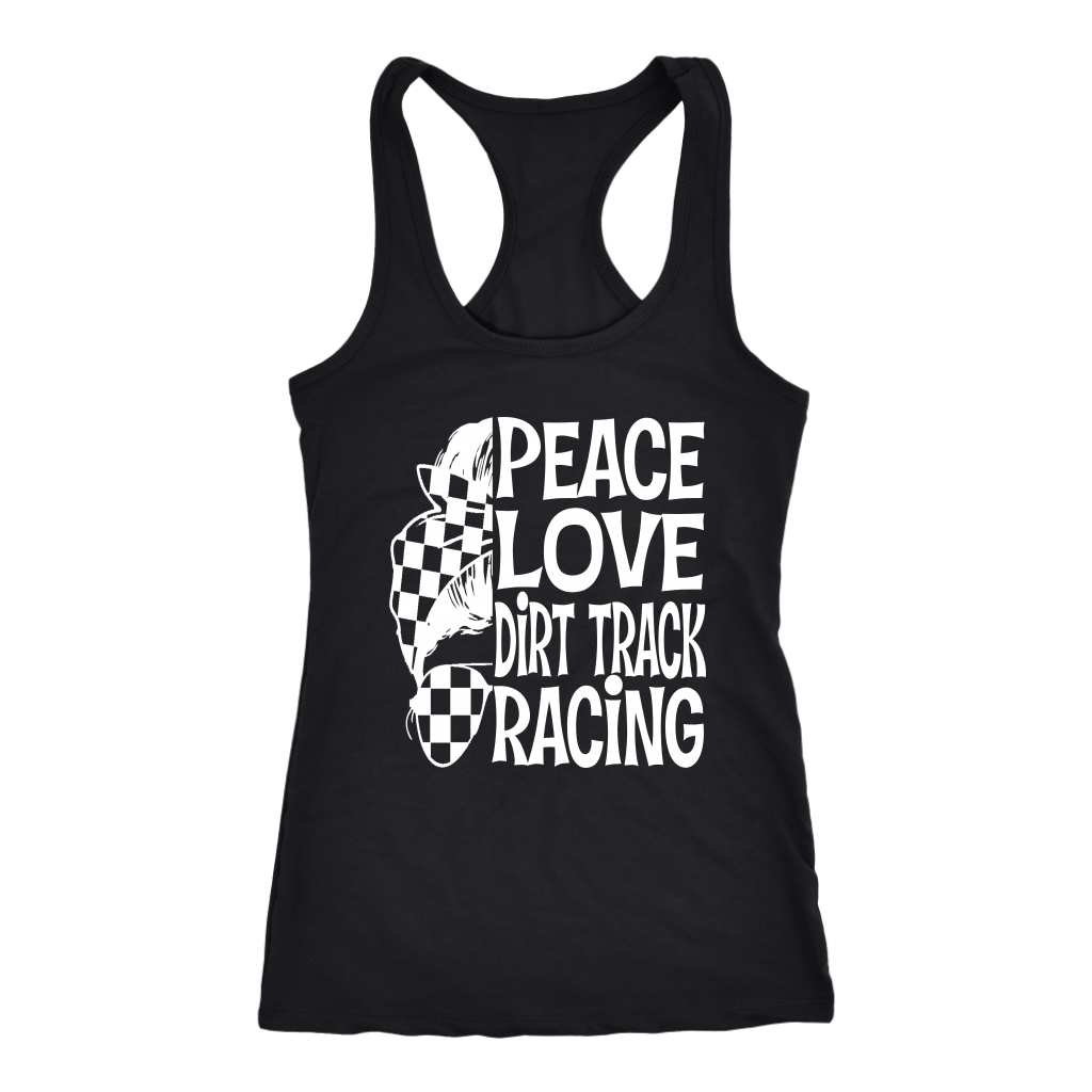 dirt track racing girl t-shirts