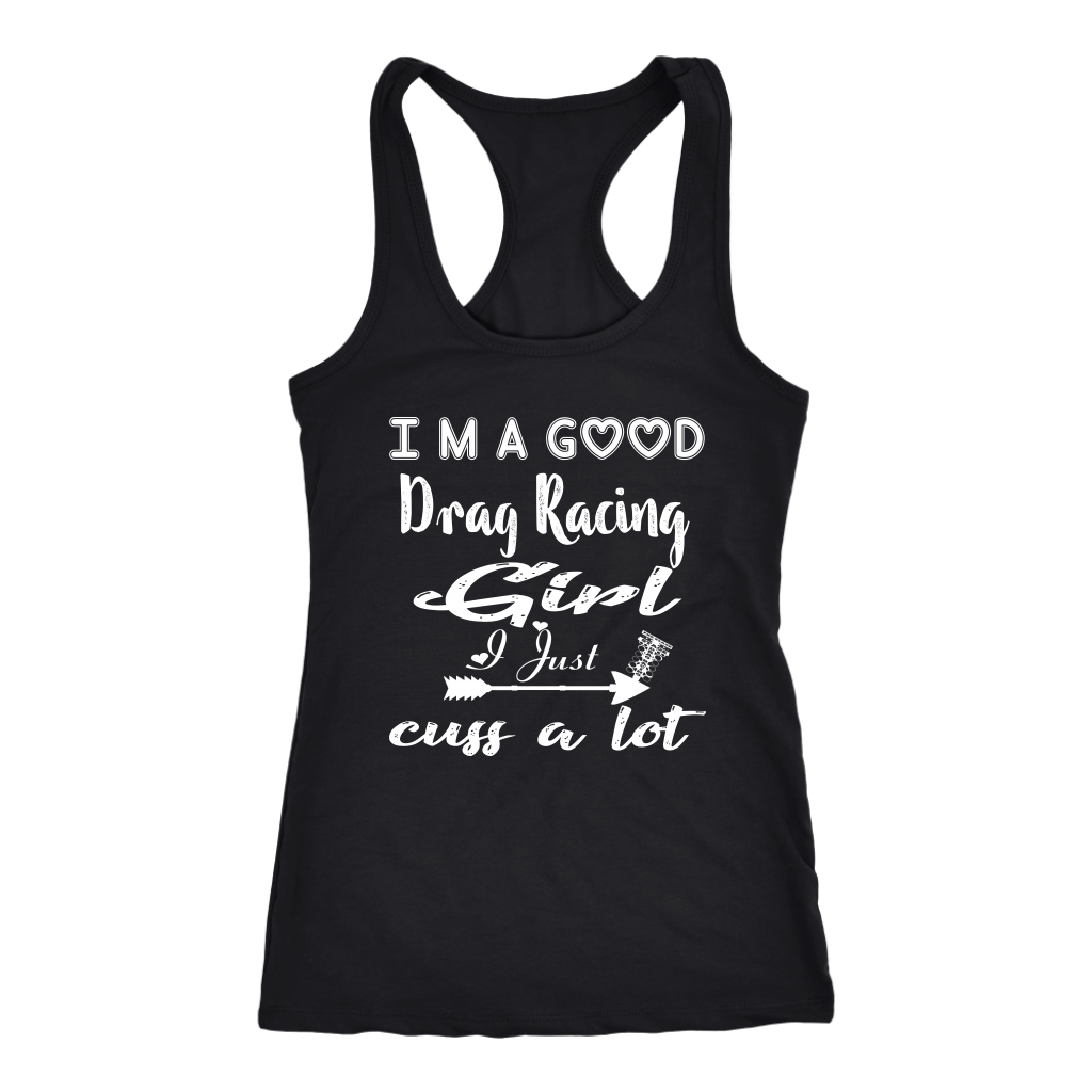 drag racing women's t-shirts