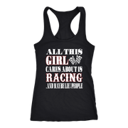 racing girl t-shirts