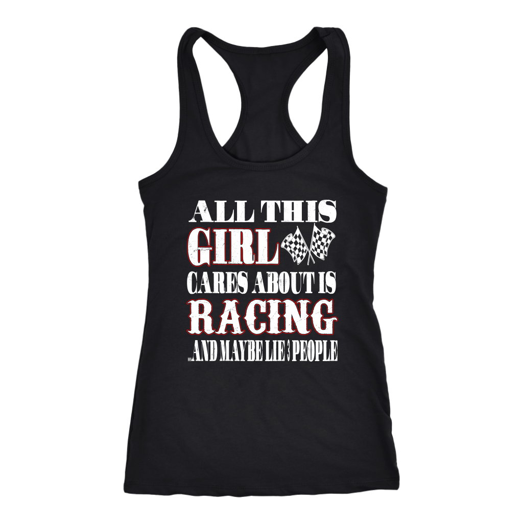 racing girl t-shirts