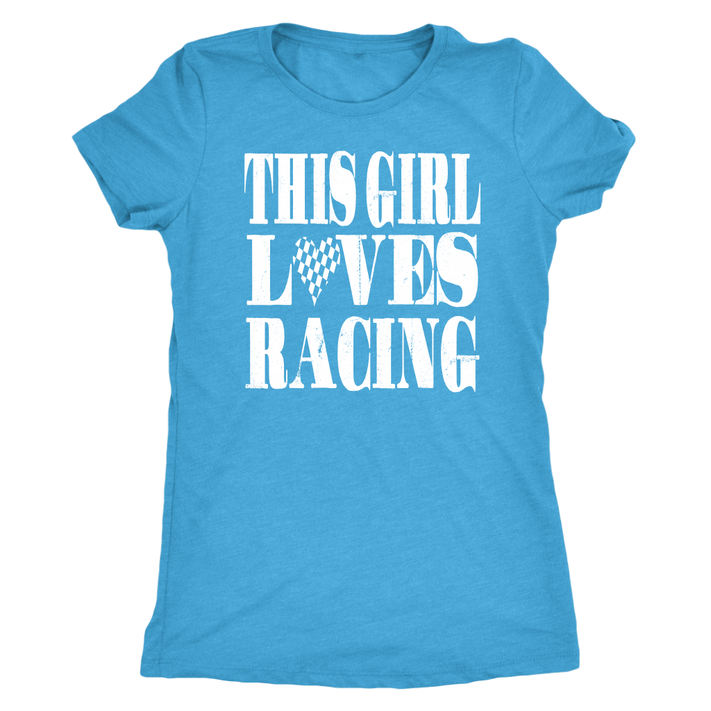 racing girl t-shirts