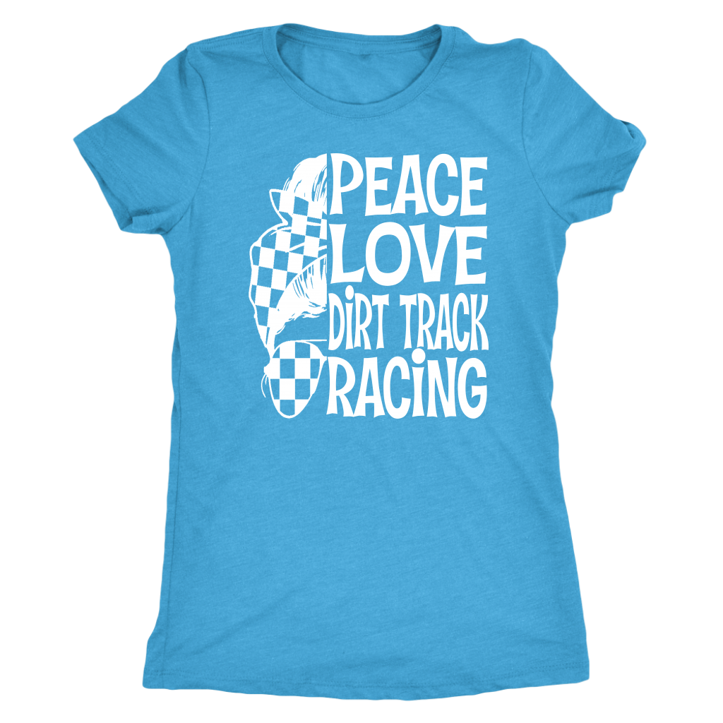 dirt track racing girl t-shirts