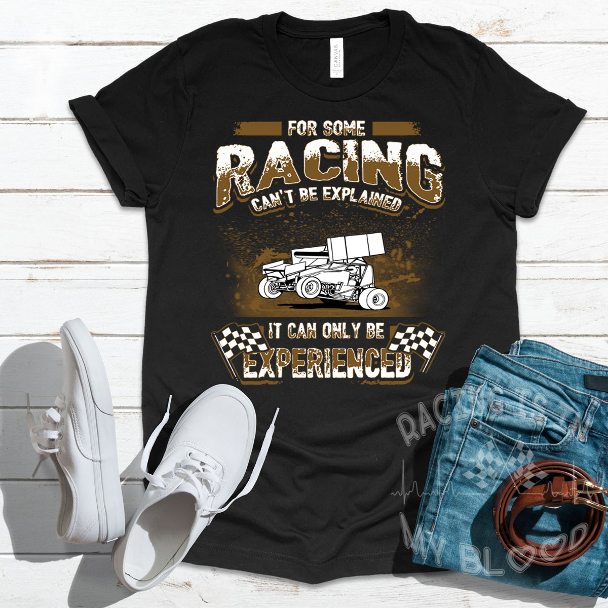 For Some Racing Can't Be Explained It Can Only Be Experienced Sprint Car T-Shirts