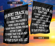 Dirt Track Racing Flag