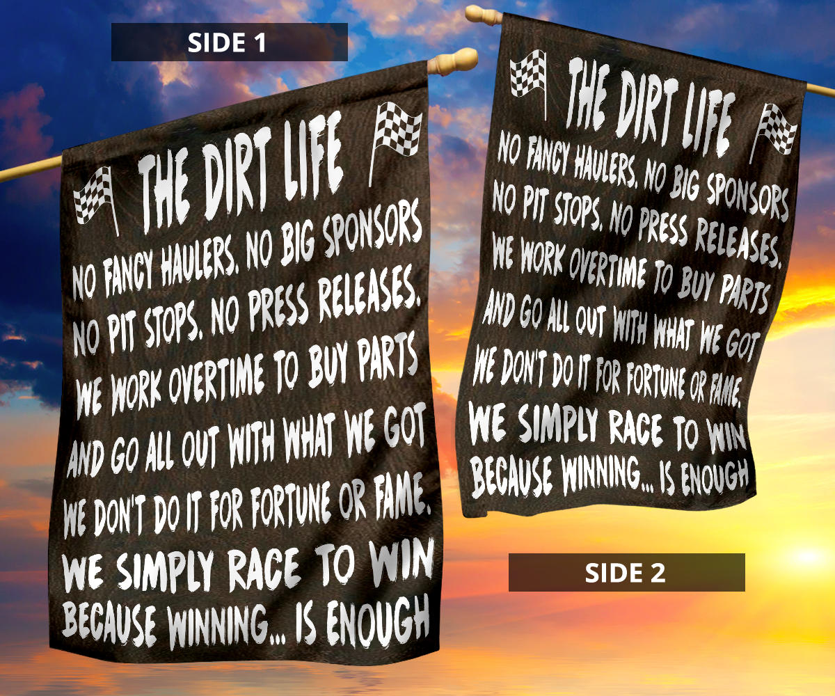 The Dirt Life Flag
