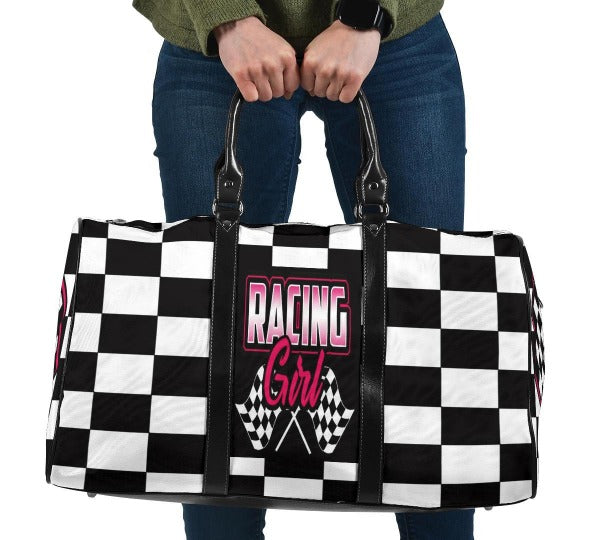 Racing Girl Travel Bag