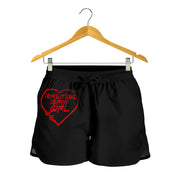 Demolition Derby Girl Heart Women's Shorts