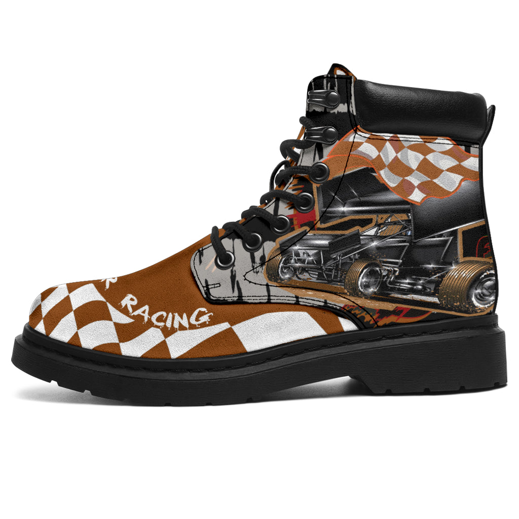 Sprint Car Racing All-Season Boots