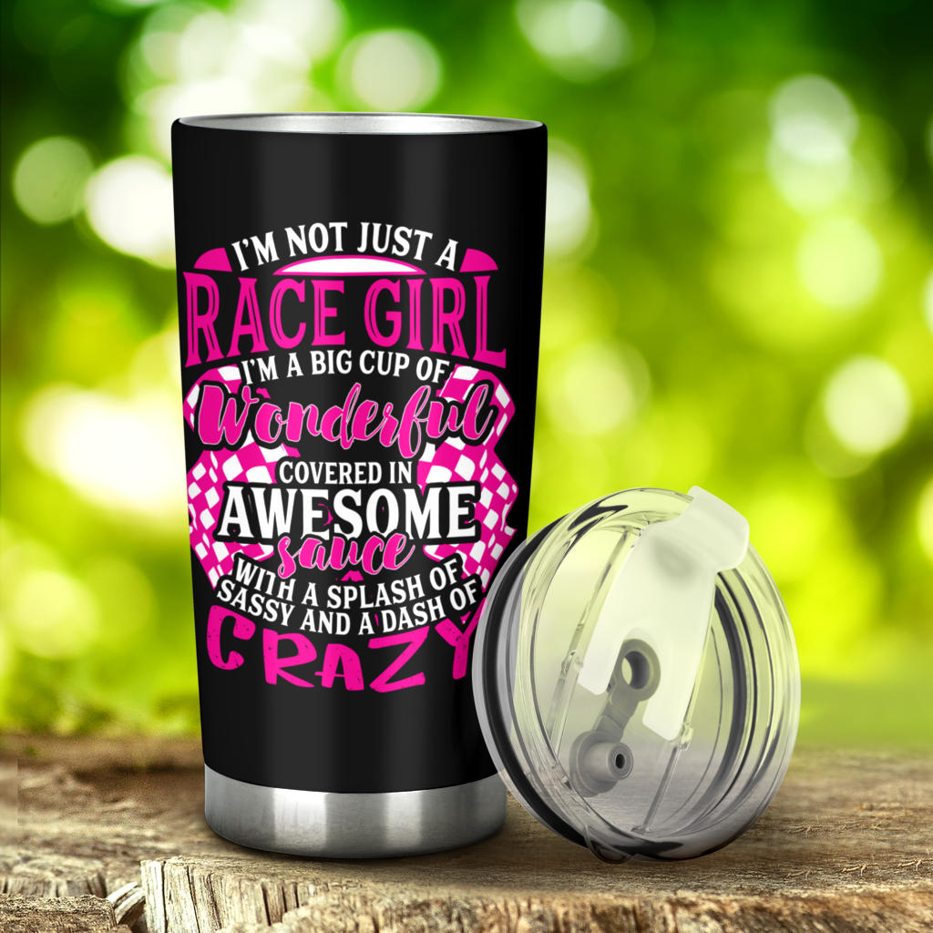 Race Girl Tumbler