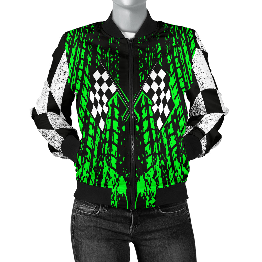 Dirt Racing Women's Bomber Jacket RBPis