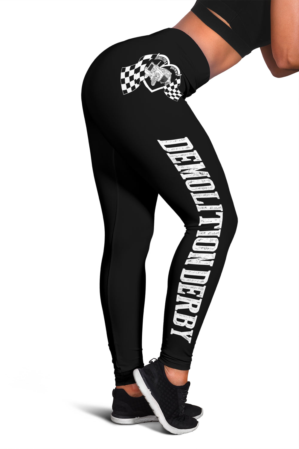 demolition derby leggings