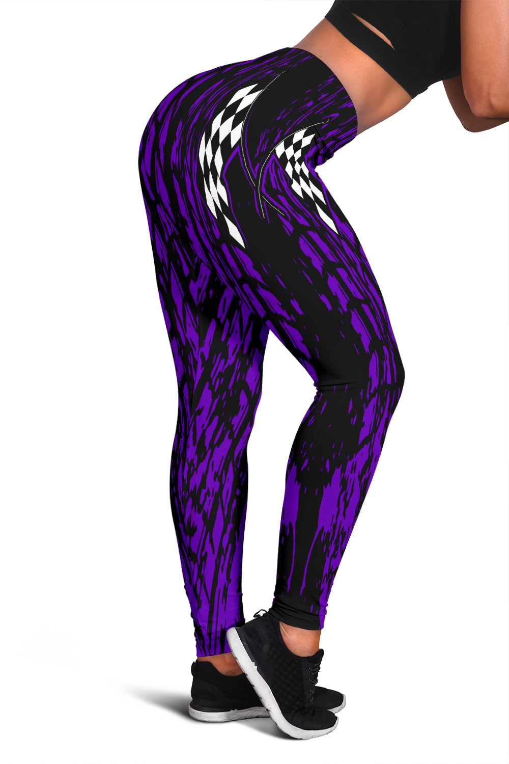 Dirt Racing Leggings Purple