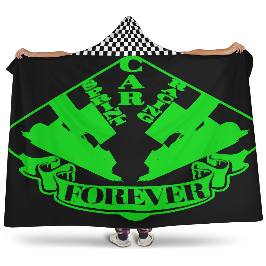 Sprint Car Racing Forever Hooded Blanket