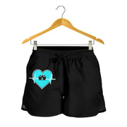 Demolition Derby Heartbeat Women's Shorts