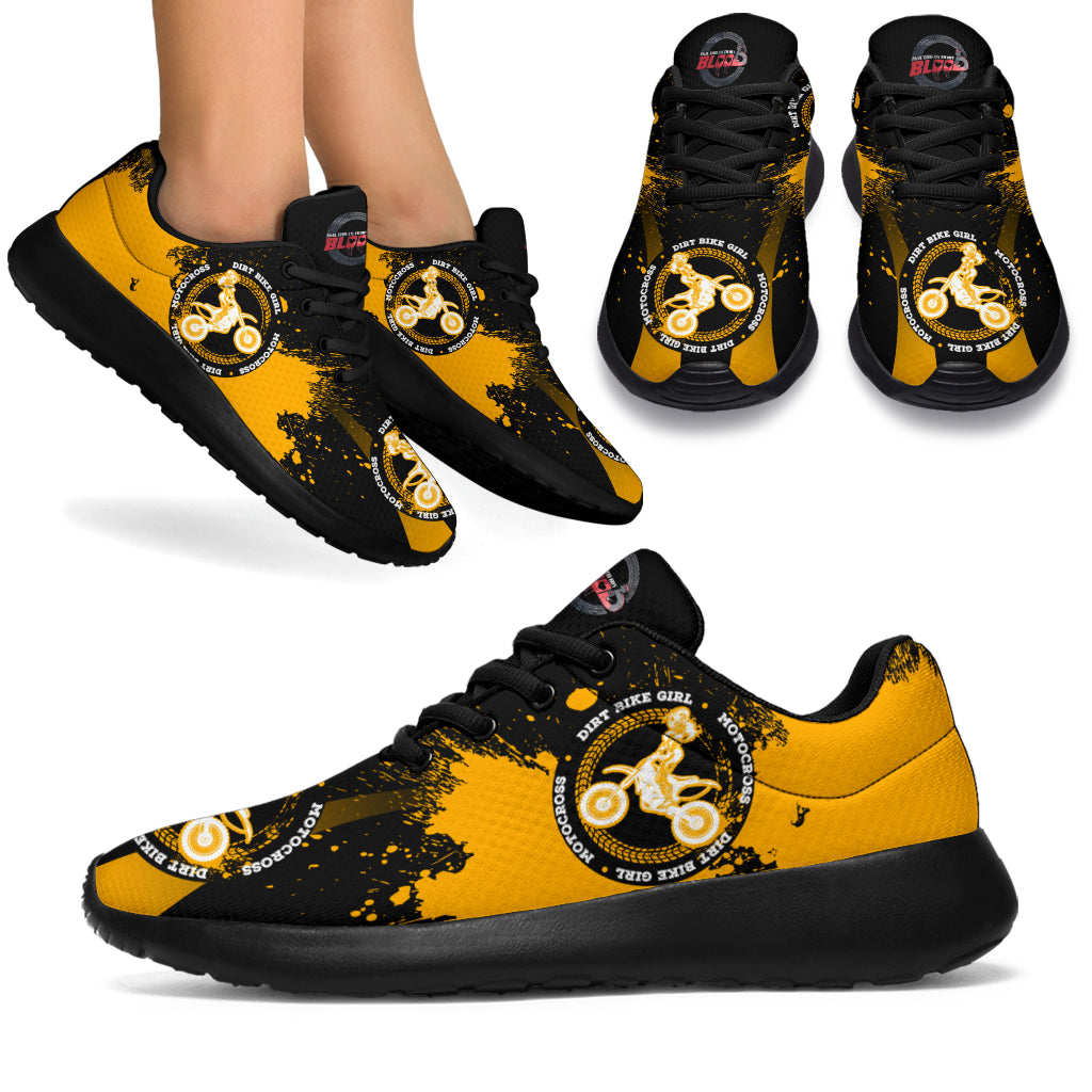 Dirt Bike Girl Sneakers