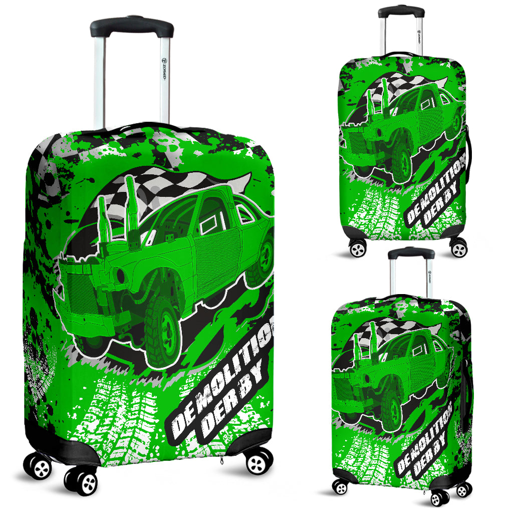 Demolition Derby suitcase cover